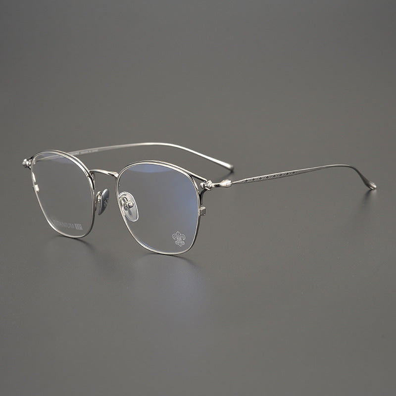 CHH Chrome Hearts Glasses Versatile Ultra Light Titanium Artistic Glasses Frame