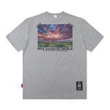 Men T Shirt Hip-Hop Street Spring/Summer Loose Casual Short Sleeve T-shirt