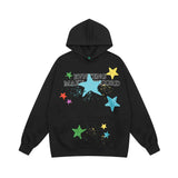 Men Hoodie Sweater Men's Casual Loose-Fitting Hoodie Pullover