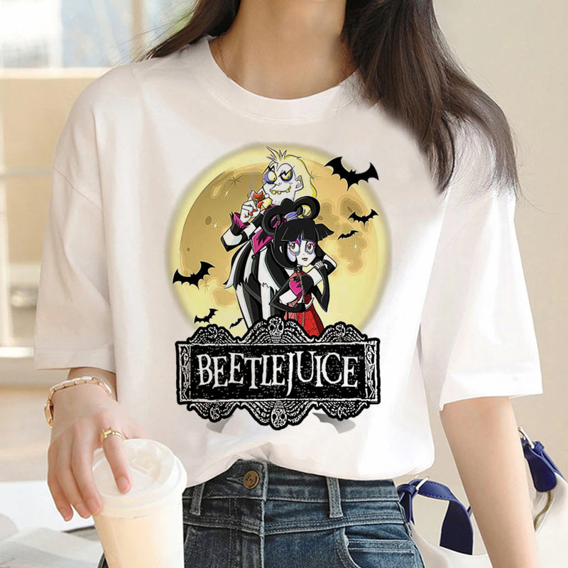 Fun Cartoon Beet Juice T-shirt Women's Aesthetic Classic