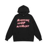 Men Hoodie Vintage Long Sleeve Loose Hooded Pullover Top Spring and Autumn