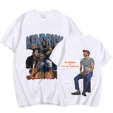 Kendrick Lamar T Shirts Kendrick Lamar Good Kid Double Sided Print T-shirt for Men