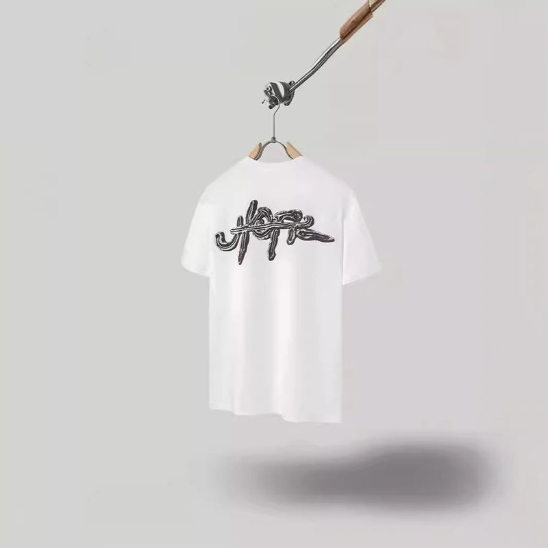 Mens T-shirts Travis Scott Cactus Jack x Utopia Utopia Mummy Short Sleeve T-Shirt