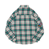 Men's Long Sleeved T Shirt Plaid Shirt Men's Spring and Summer Long Sleeves Shirt Trendy Loose