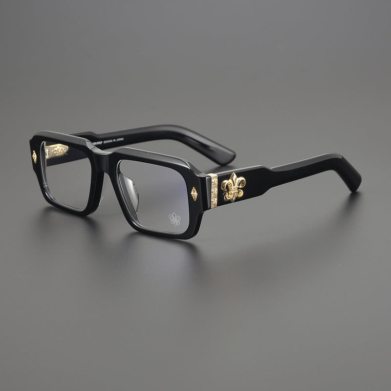 CHH Chrome Hearts Glasses Thick Frame Large Face Wide Myopia Frame