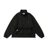 Unisex Jacket Autumn Waterproof Stand Collar Coat Women's Clothing