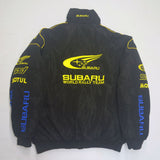 F1 Racing Suit Racing Suit Preppy Style Retro Style Autumn and Winter Wear Coat Cotton Jacket Subaru Coat Embroidery