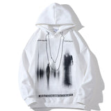 Men Fleece Lined Hoodie Hooded Sweater Men's Winter Clothes Loose Thick Warm Pullover