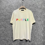 Purple Brand T Shirt Short Sleeve T-shirt Blouse