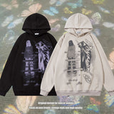 Unisex Vintage Hoodie Sweater Men and Women