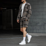 Men Co-Ords Casual Suit Men's Suit Shorts Fashion
