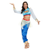 Arabian Nights Theme Dress All Saints Lamp of Aladdin Princess Jasmine Cosplay Uniform