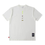 Men T Shirt Street Letter Print Short-Sleeve T-shirt Men's Loose Casual Couple