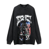 Men Long Sleeve Shirt Vintage Long Sleeve Vintage Bottoming T-shirt Men and Women Vibe