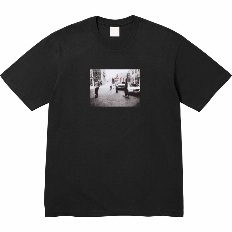 Men T-shirts SS24 CREW 96 TEE Old Photo Artist Skateboard Short Sleeve T-Shirt Cotton Bottom Shirt