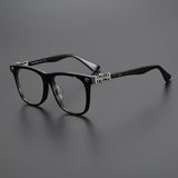 CHH Chrome Hearts Glasses Vintage Large Frame Large Face Myopia Glasses Frame