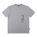 Men T Shirt Street Letter Print Short-Sleeve T-shirt Men's Loose Casual Couple