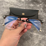 CHH Chrome Hearts Glasses Ultra Light Pure Titanium Myopia Glasses Frame