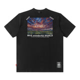 Men T Shirt Hip-Hop Street Spring/Summer Loose Casual Short Sleeve T-shirt