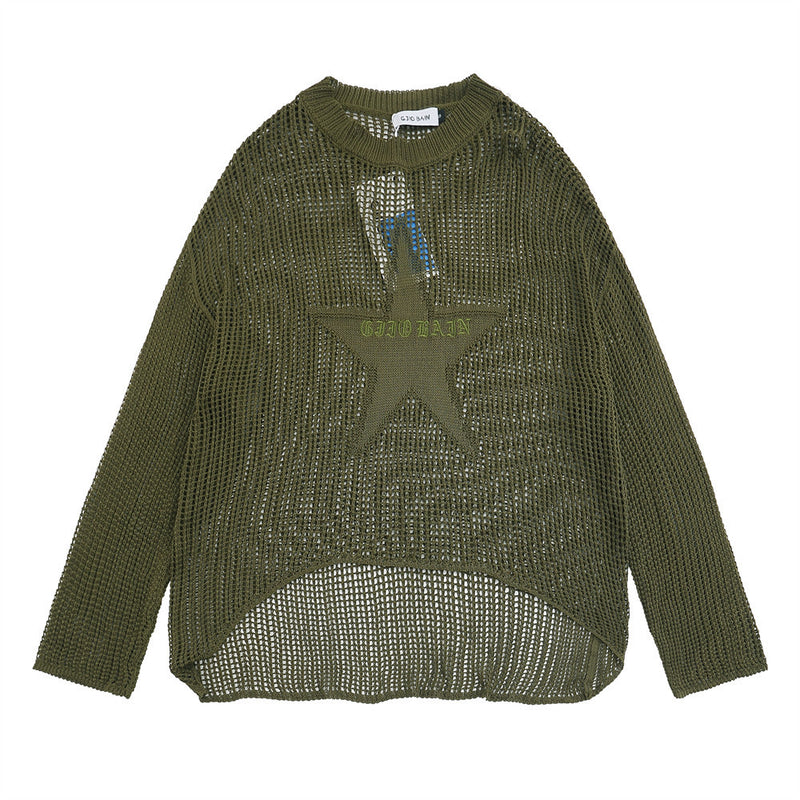 Women Sweater Knitted Women's Autumn Loose Casual Long Sleeves round Neck