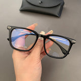 CHH Chrome Hearts Glasses pure titanium ultra-light business retro square versatile myopia frame