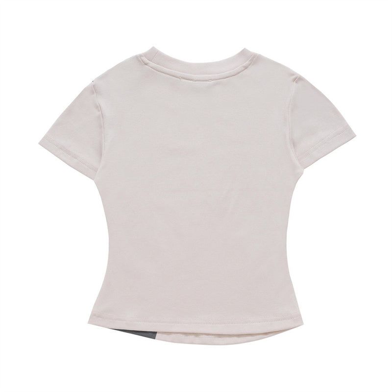 Women T-shirt Printed Short-Sleeved T-shirt Summer O-neck Short