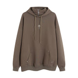 Men Hoodie Hooded Sweater Men's Autumn and Winter Long Sleeve