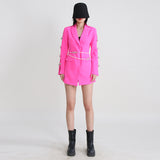 Frankie Shop Hourglass Blazer Autumn Dress Butterfly