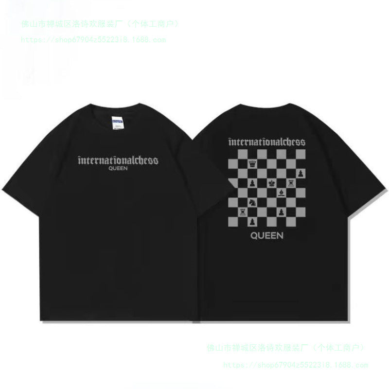 Summer New Trendy Brand Personality Print Fashion