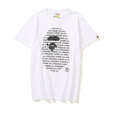 Bathing Ape T Shirt Casual Short Sleeve Printed T-shirt