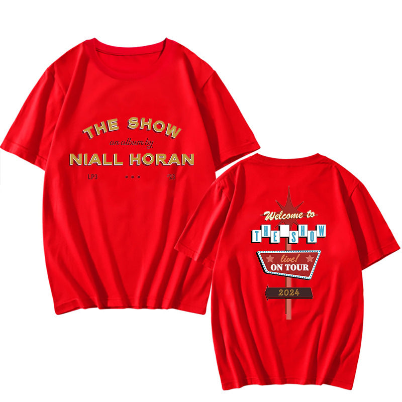 Niall Horan T-shirt Unisex Anime Mens Short Sleeve