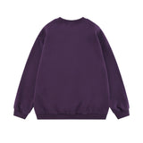 Men Hoodie Sweater Autumn and Winter Letter Printed Loose Long Sleeves round Neck Pullover Men