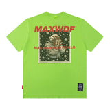 Men T Shirt Fashion Brand Men's Short-Sleeved T-shirt All-Match Loose