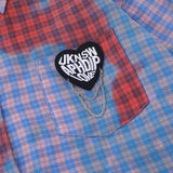 Men Long Sleeved T Shirt Plaid Long Sleeve Shirt Men's Fashion Loose Casual Spring and Autumn Shirt