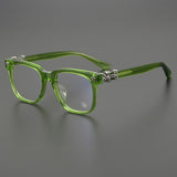 CHH Chrome Hearts Glasses Frame Square Myopia Glasses Frame Optical Anti-Blue Glasses