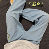 Men Sweatpants Spring and Autumn Ins Fashion Brand Loose Tappered Sweatpants