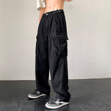 Men Sweatpants Workwear Pants Men's Summer All-Matching Straight Casual Pants