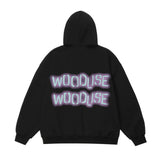 Men Hoodie Retro Car Printed Hoodie