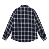 Men Long Sleeved T Shirt Retro Plaid Long Sleeve Shirt Men Spring Autumn Outerwear Tops Casual Loose
