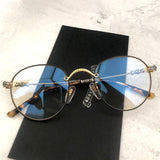 CHH Chrome Hearts Glasses glasses frame ultra-light metal round frame retro literature and art