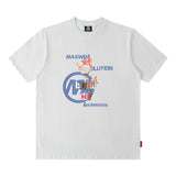 Men T Shirt Short Sleeve T-shirt Men and Women Loose