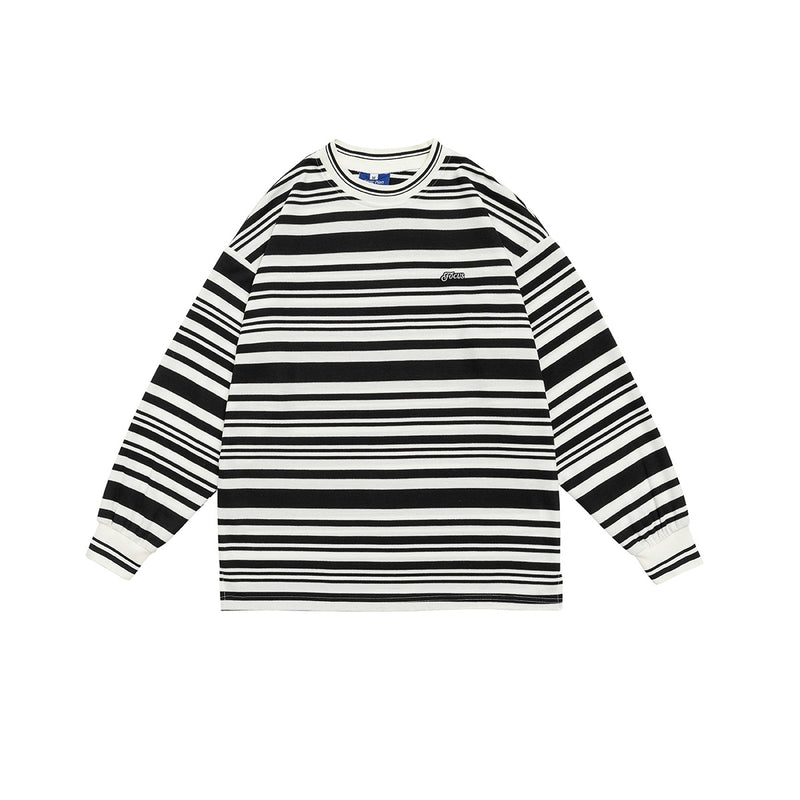 Unisex Hoodie Preppy Style Loose round Neck Sweater Men's Long-Sleeved T-shirt Coat