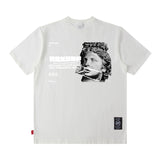 Men T Shirt Short Sleeve Hip Hop Summer Loose Street Couple T-shirt