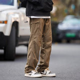 Men Sweatpants Outdoor Men's Summer Versatile Loose Straight Tactical Pants