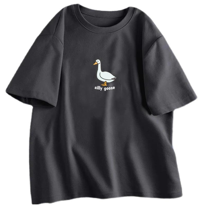 Silly Goose T-Shirt Women Trendy Unisex T Shirt Summer