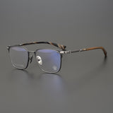 CHH Chrome Hearts Glasses Refined Pure Titanium Ultra Light Retro Box Business Eye Myopia Mirror Frame