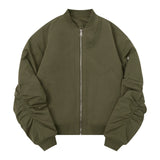 Men Cotton Padded Jacket Coat Winter Thicken Thermal Cotton Coat Jacket Men's Cotton-Padded Coat Baseball Uniform