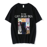 2024 The Eras Tour Cat Printed T-Shirt Women's Fashion