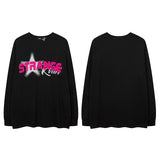 Men Long Sleeve Shirt Letter Embroidered Long Sleeve Bottoming T-shirt Men's and Women's Tops