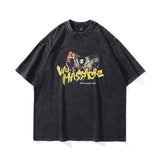 Men T Shirt Portrait Printing Short-Sleeved T-shirt Men's Summer